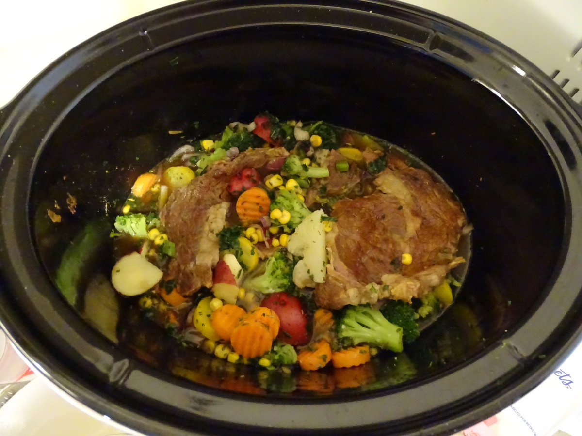 Crockpot ribeye best sale